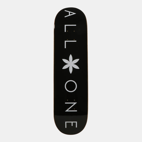 オールワン(ALL ONE) スケートボード デッキ SKATEBOARD DECK BLACK