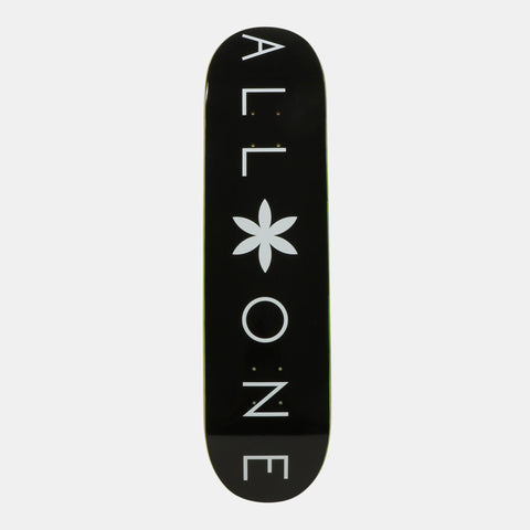 オールワン(ALL ONE) スケートボード デッキ SKATEBOARD DECK BLACK