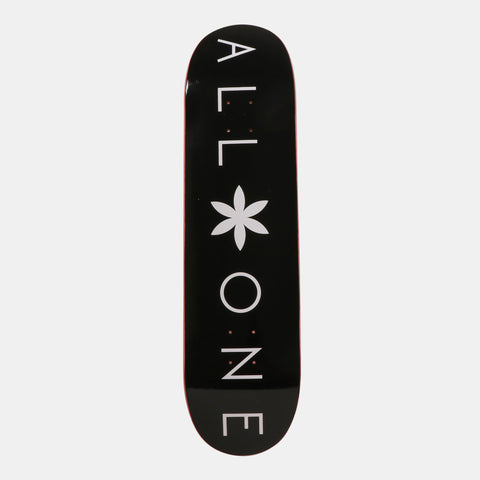 オールワン(ALL ONE) スケートボード デッキ SKATEBOARD DECK BLACK