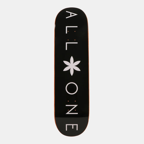 オールワン(ALL ONE) スケートボード デッキ SKATEBOARD DECK BLACK