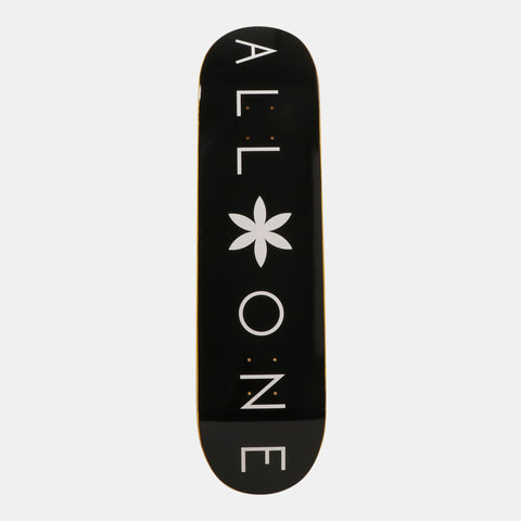 オールワン(ALL ONE) スケートボード デッキ SKATEBOARD DECK BLACK