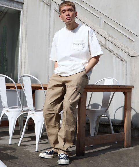 オールワン(ALL ONE) トップス Tシャツ POCKET WIDE TEE