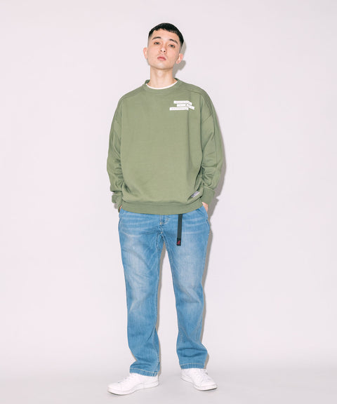 オールワン(ALL ONE) トップス トレーナー BOX PRINT WIDE CREW