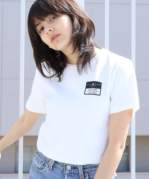 オールワン(ALL ONE) トップス Tシャツ SQUARE GRAPHIC TEE