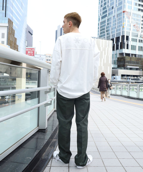 オールワン(ALL ONE) トップス 長袖Tシャツ ロンT BACK PRINT WIDE L/S TEE