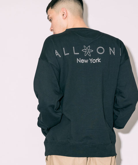 オールワン(ALL ONE) トップス トレーナー BACK LOGO WIDE CREW