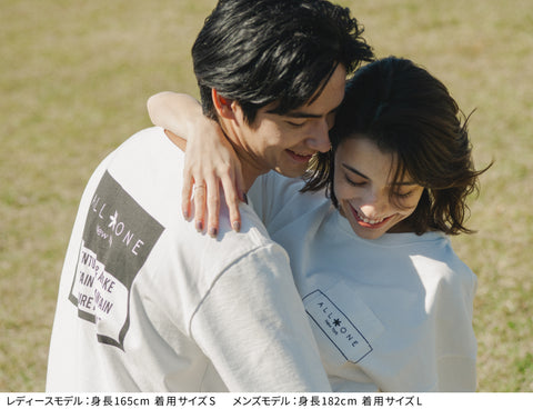 オールワン(ALL ONE) トップス Tシャツ SQUARE GRAPHIC TEE