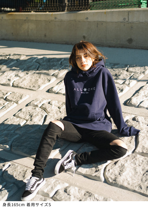 オールワン(ALL ONE) トップス パーカー プルオーバー BASIC LOGO HOODIE