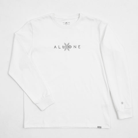 オールワン(ALL ONE) トップス 長袖Tシャツ ロンT BACK VERTICAL PRINT L/S TEE