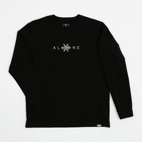 オールワン(ALL ONE) トップス 長袖Tシャツ ロンT BACK VERTICAL PRINT L/S TEE