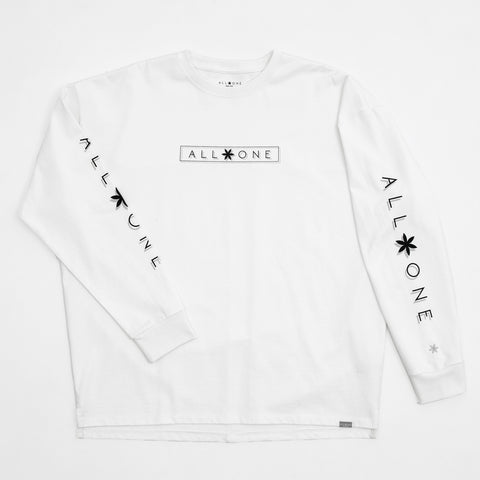 オールワン(ALL ONE) トップス 長袖Tシャツ ロンT SHIFTED LOGO WIDE L/S TEE