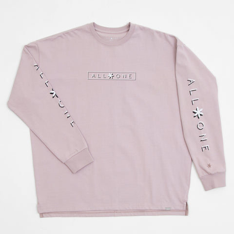 オールワン(ALL ONE) トップス 長袖Tシャツ ロンT SHIFTED LOGO WIDE L/S TEE