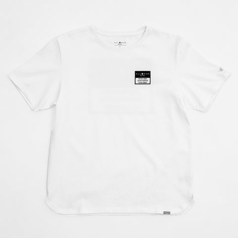 オールワン(ALL ONE) トップス Tシャツ SQUARE GRAPHIC TEE