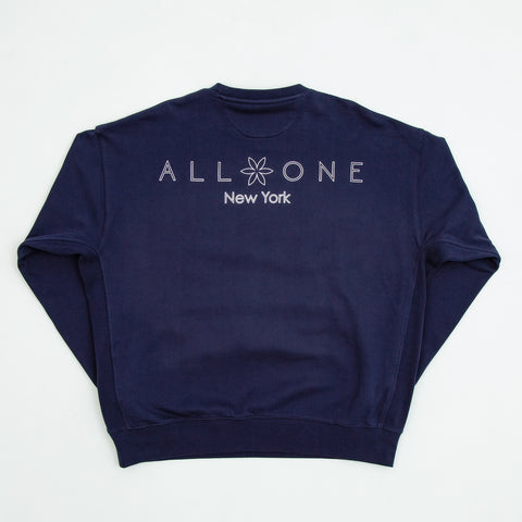 オールワン(ALL ONE) トップス トレーナー BACK LOGO WIDE CREW